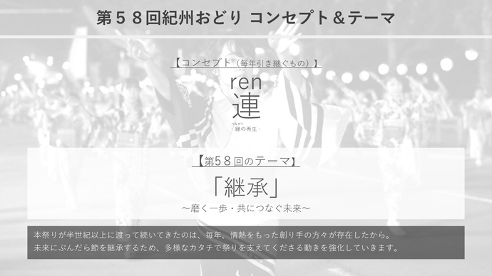 コンセプト&第58回大会のテーマ
