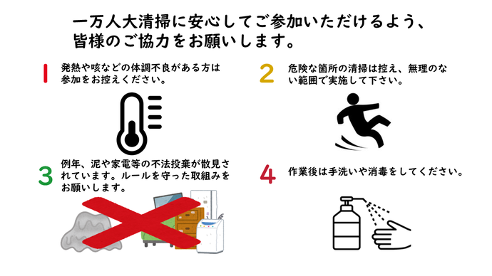 皆様のご協力をお願いします