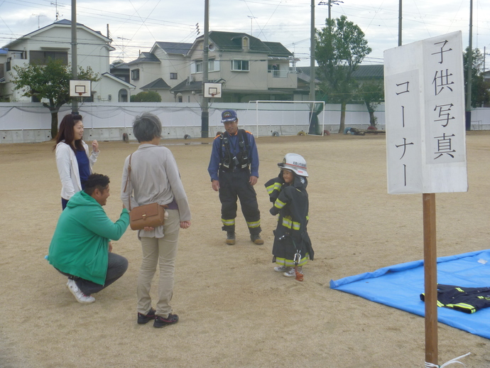 写真：子供写真コーナー