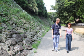 夏の和歌山城散策