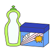 洗剤のイラスト