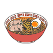 ラーメンのイラスト