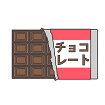 チョコレートのイラスト