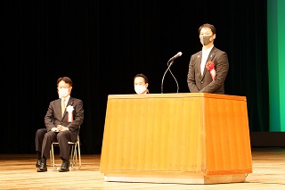 写真：和歌山市議会議長