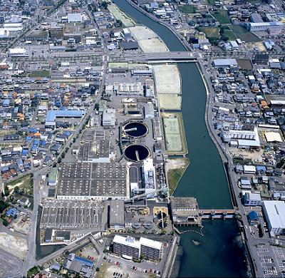 写真：和歌川終末処理場 