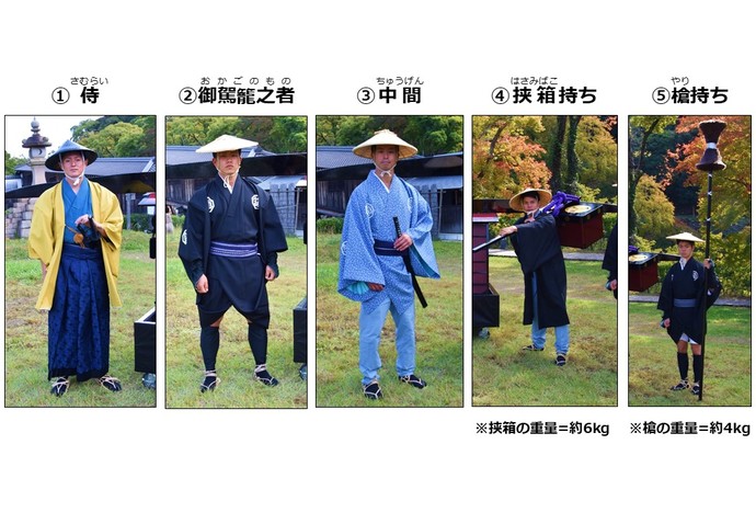 一般参加用配役サンプル写真