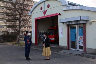 野崎分団の外観