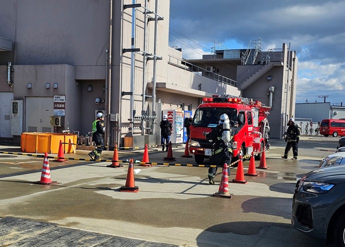 写真：訓練中の風景2