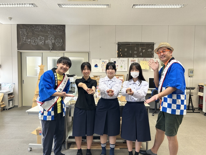 和工産業デザイン科1年生の皆さん