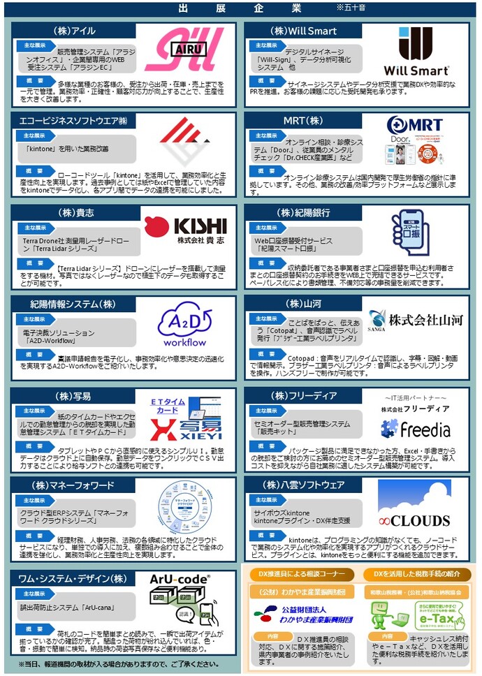 チラシ裏面